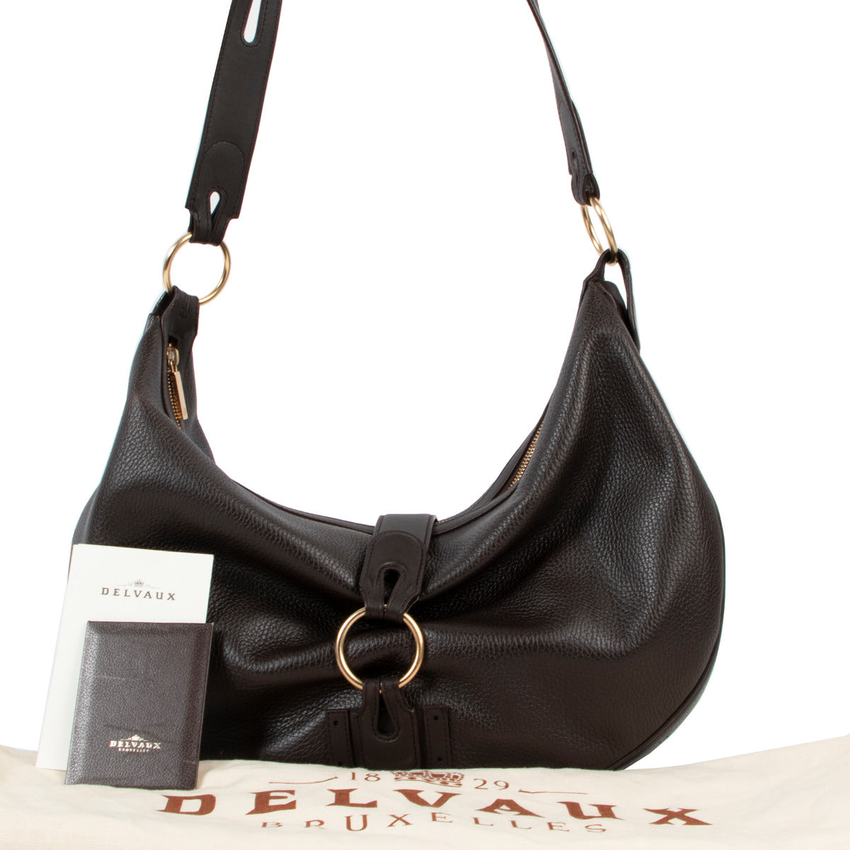 Delvaux Camille GM Café Bag