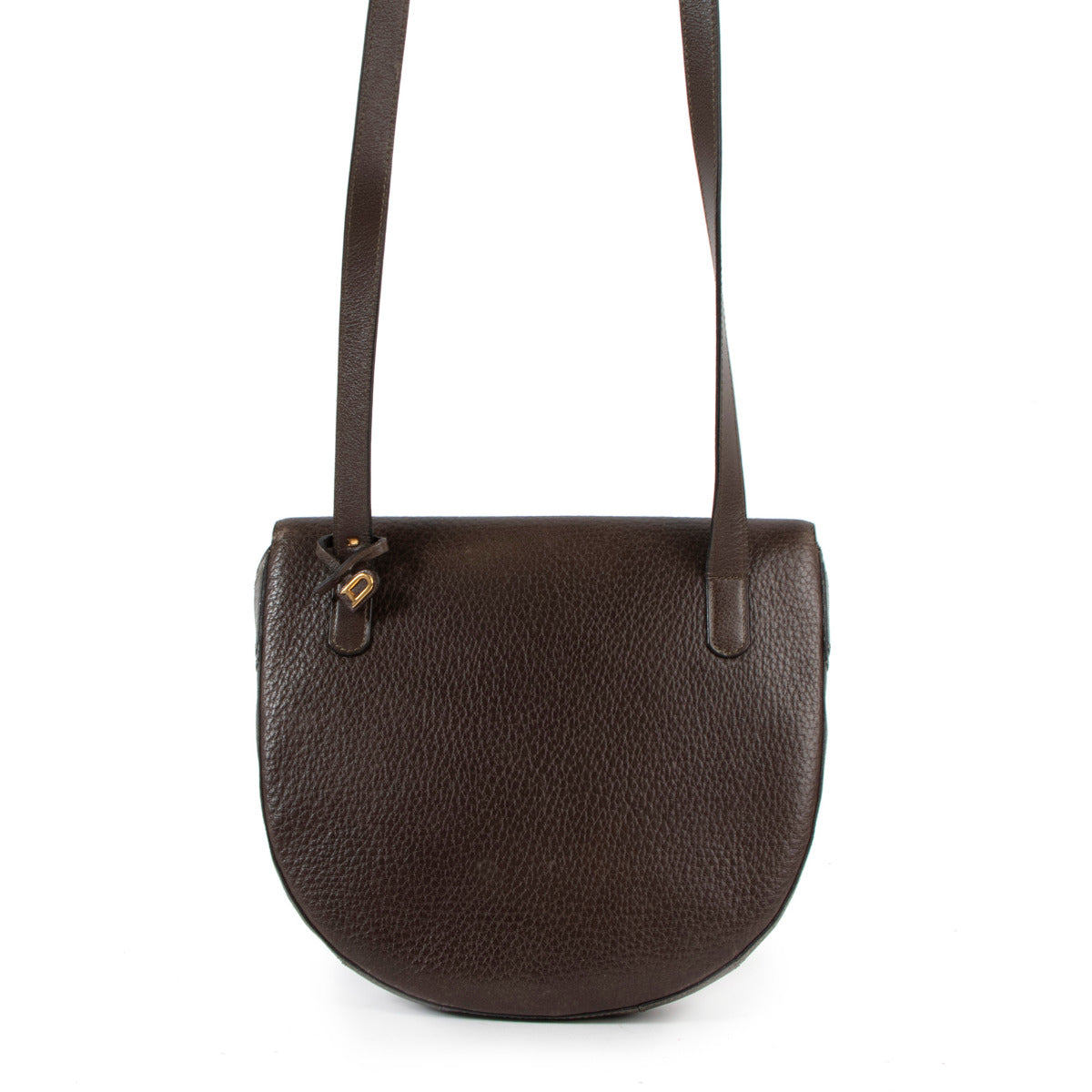 Sac bandoulière Delvaux D marron
