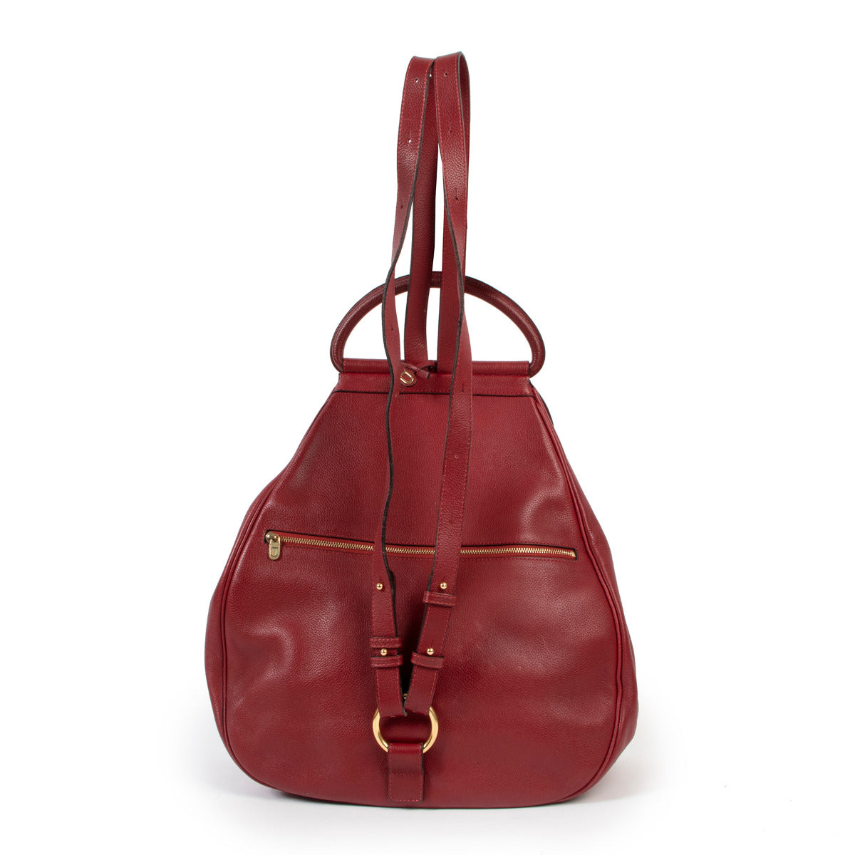 Sac à dos Delvaux Lucifer Trotteur Rosso