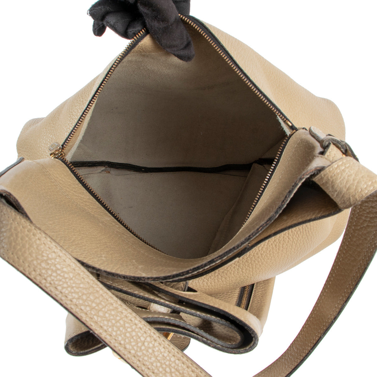 Delvaux Faust PM Zandbeige Crossbody