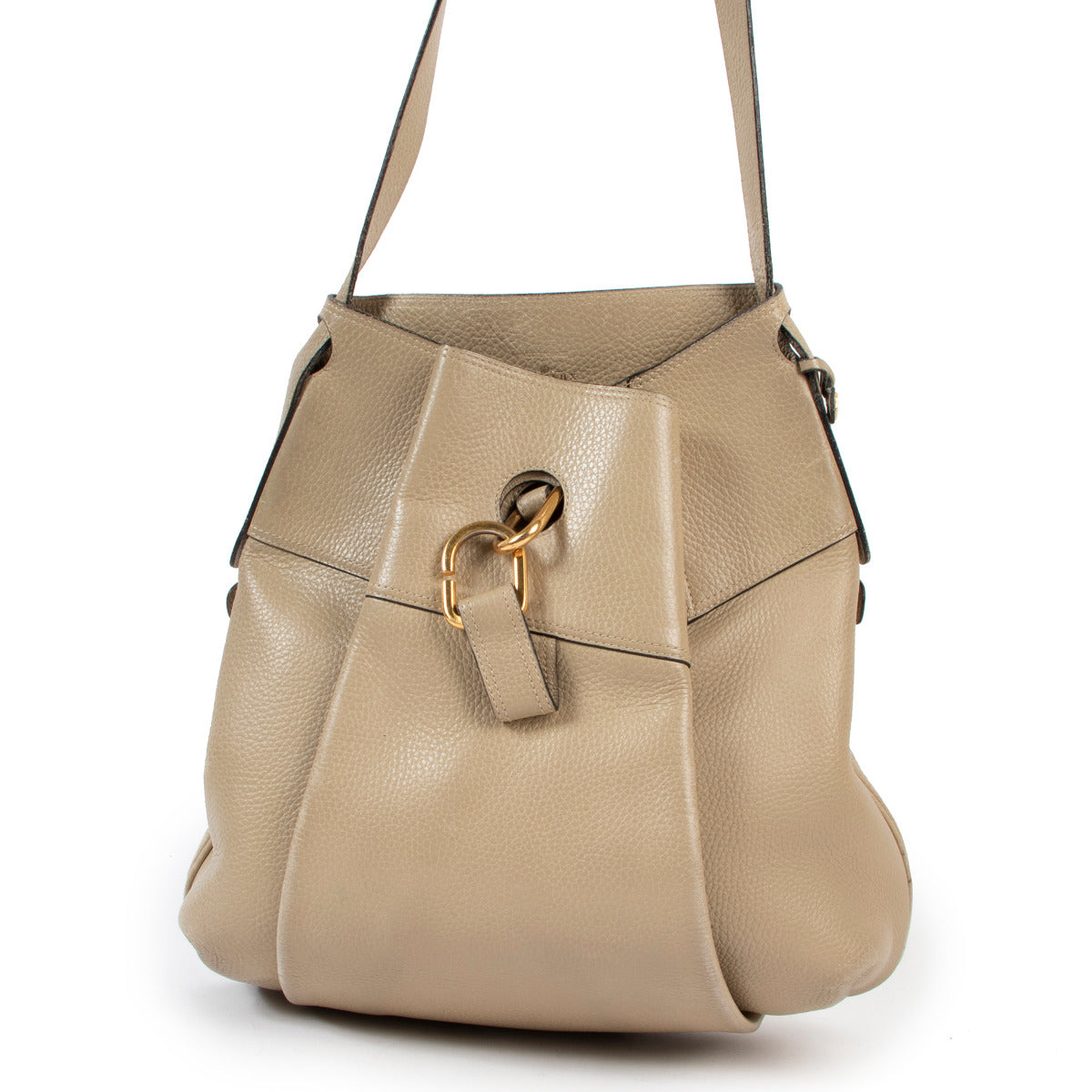 Delvaux Faust PM Zandbeige Crossbody