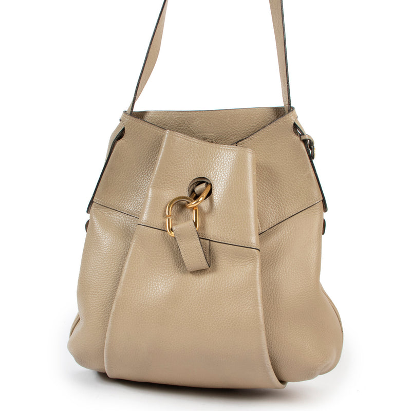 Delvaux Faust PM Zandbeige Crossbody