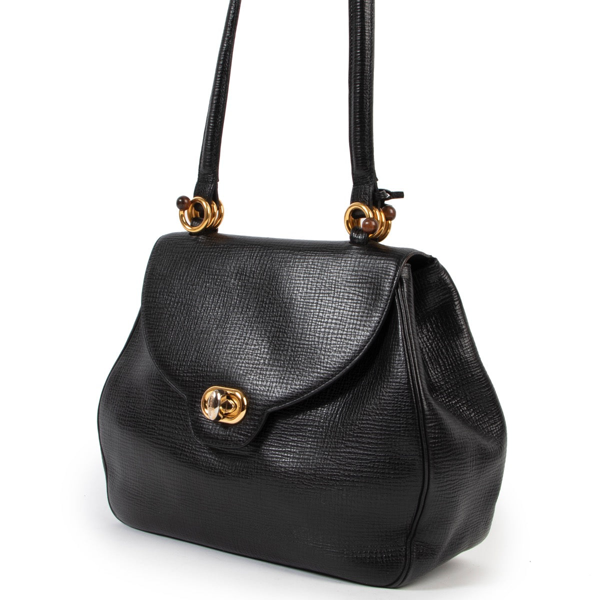 Buy this Delvaux Black Shoulder bag at Labellov in good condition.