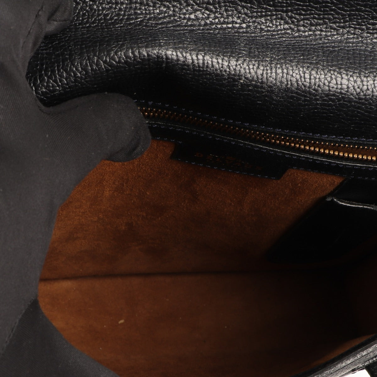 Sac à bandoulière Delvaux Santal PM en cuir bleu