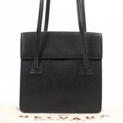 Delvaux Santal PM Blue Leather Shoulder Bag