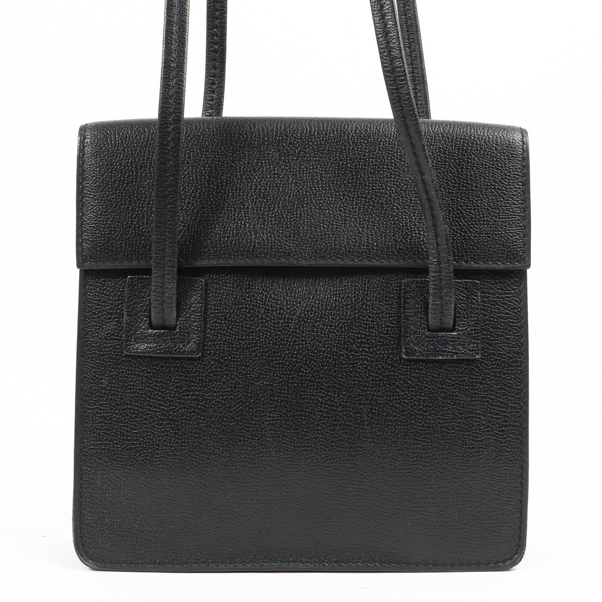 Sac à bandoulière Delvaux Santal PM en cuir bleu