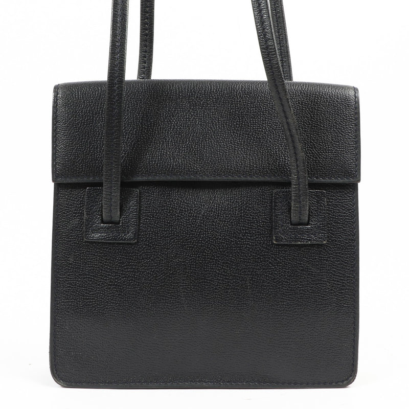 Delvaux Santal PM Blue Leather Shoulder Bag