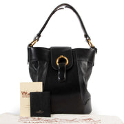 Buy second hand vintage designer Delvaux Black Shoulder Bag at Labellov