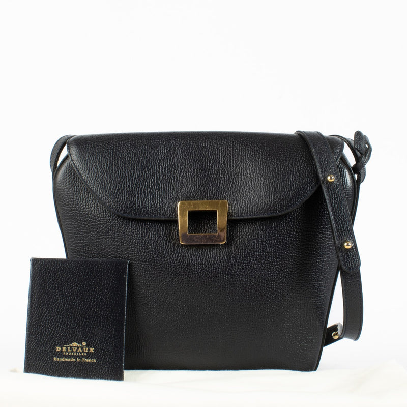 Authentic Second Hand Delvaux Blue Amitié Crossbody on Labellov.com