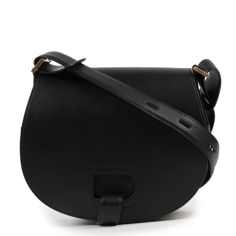 Delvaux Zwarte Kate Crossbody Tas