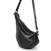 Shop safe online 100% authentic second hand Delvaux Black Leather Acacia Crossbody Bag at Labellov in Antwerp.