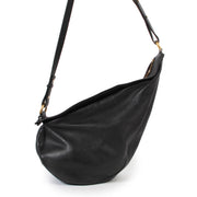 Shop safe online 100% authentic second hand Delvaux Black Leather Acacia Crossbody Bag at Labellov in Antwerp.