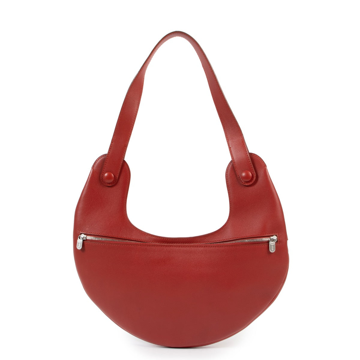Shop safe online 100% authentic second hand Delvaux Red Shoulder Bag in very good, excellent condition at the right price at Labellov in Antwerp.