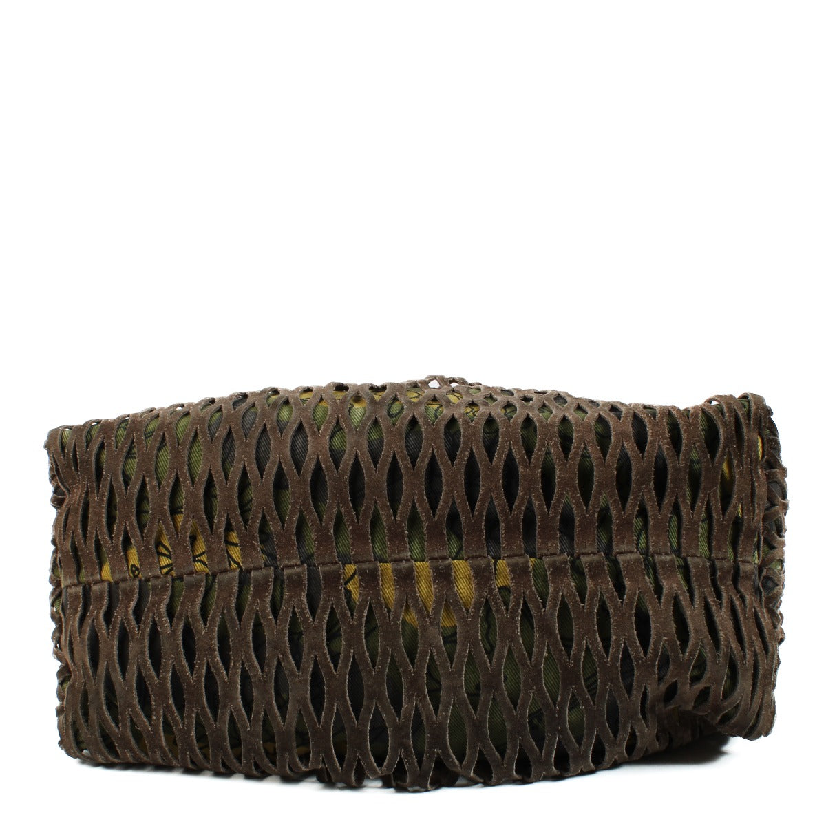 Miu Miu Brown Suede Vintage Shoulder Bag