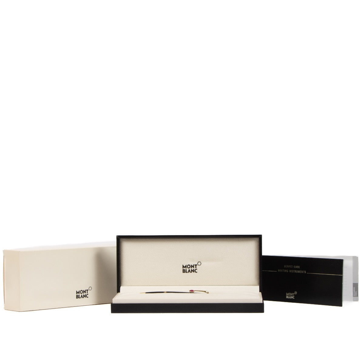 Shop 100% authentic second-hand Montblanc Black Boheme Ruby Ballpoint Pen on Labellov.com