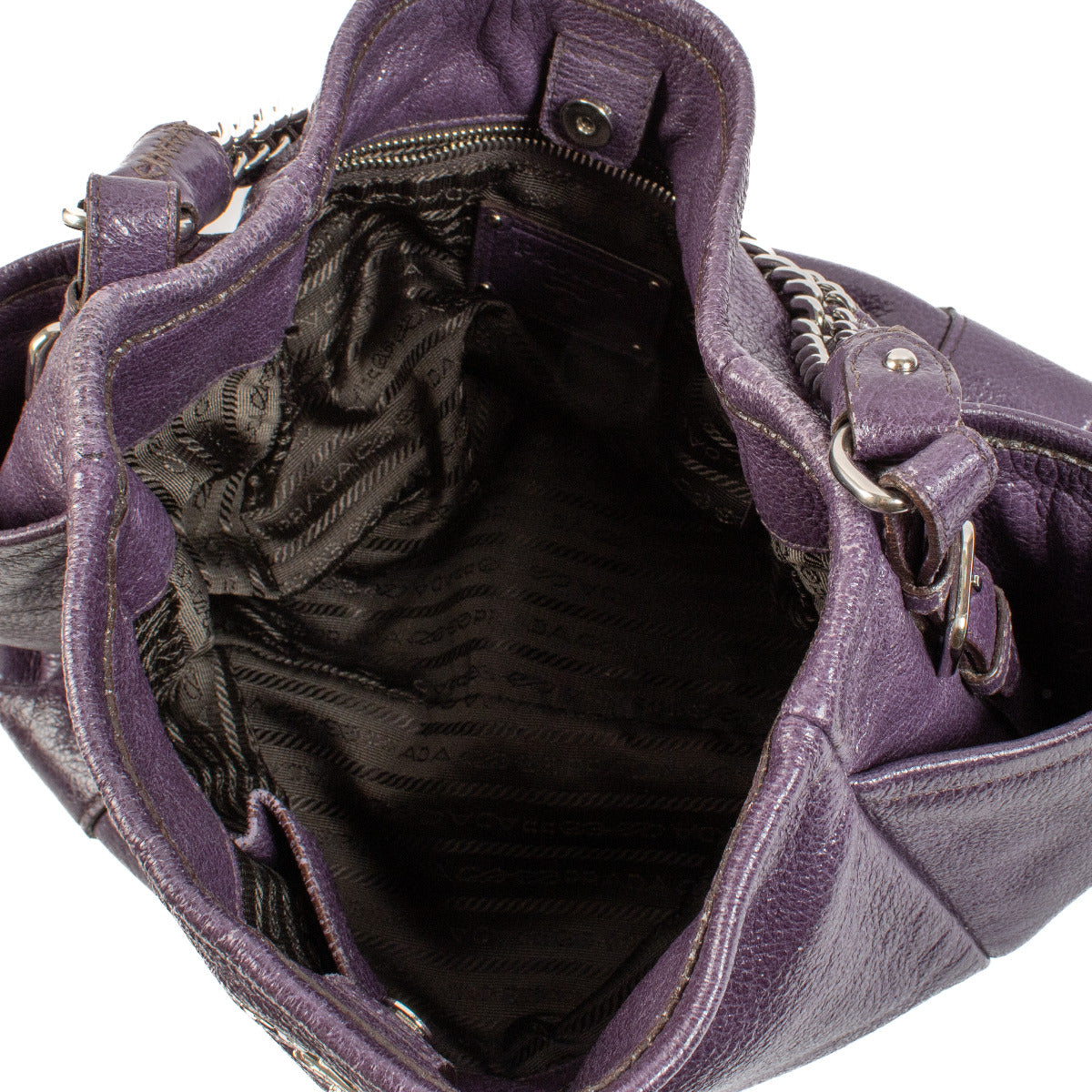 Prada Purple Shoulder Bag