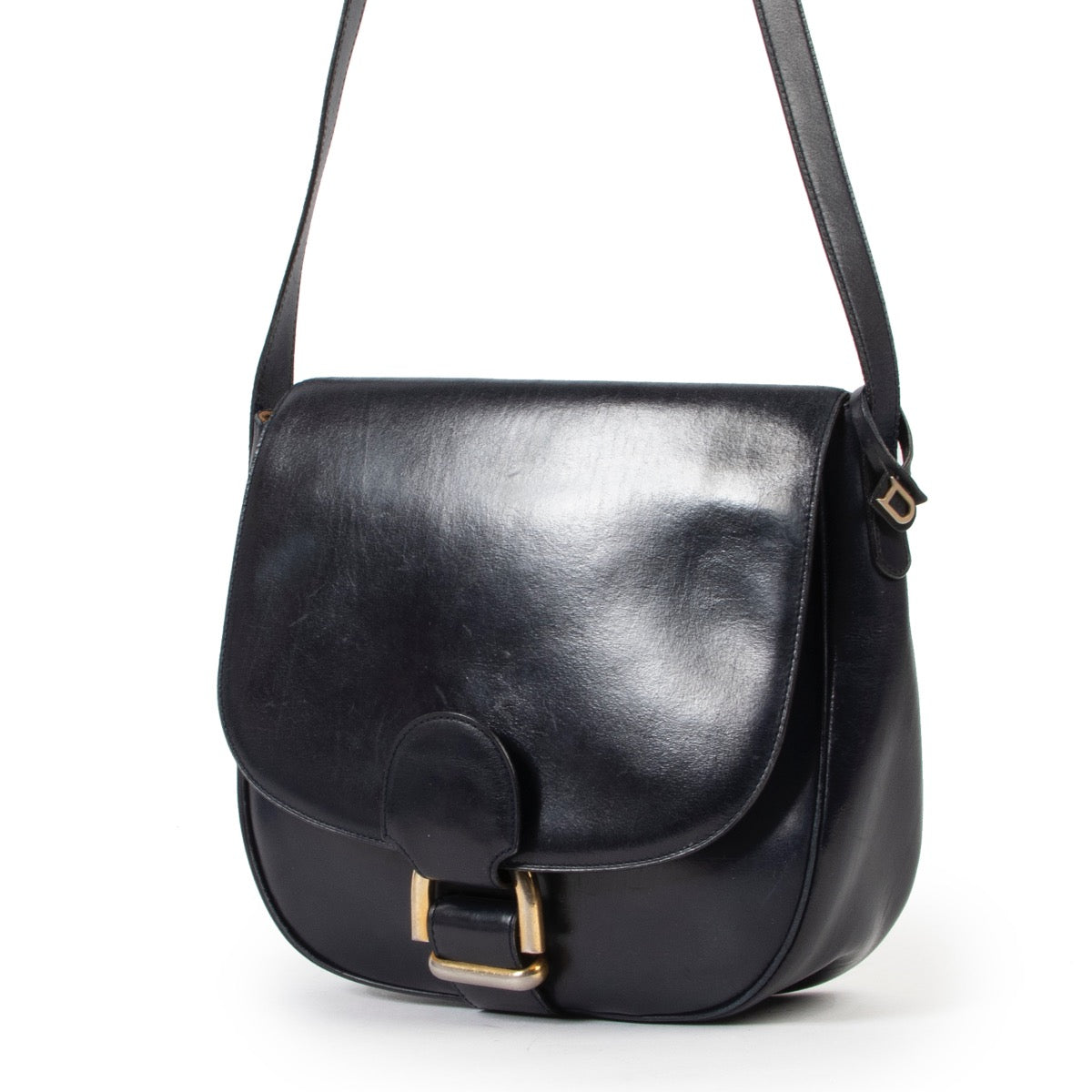 shop safe online Delvaux Black Poirier Shoulder Bag