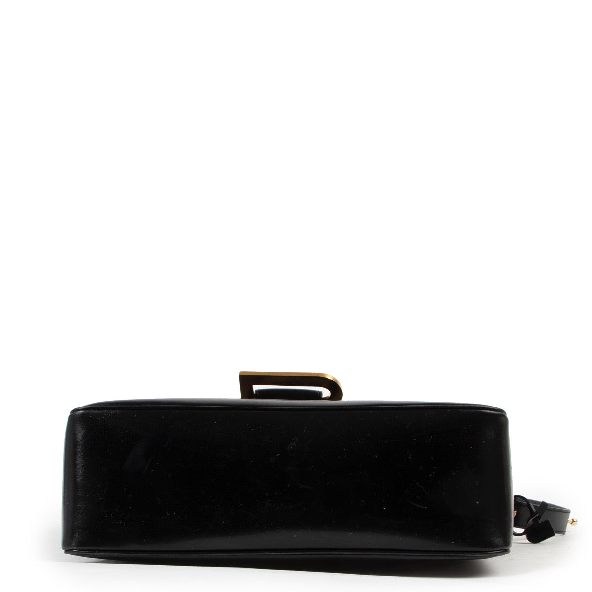 Delvaux Black Poirier Shoulder Bag