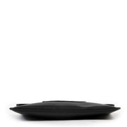 At labellov Delvaux Black Leather Clutch
