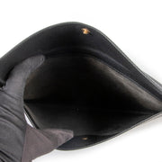 Delvaux Black Leather Clutch in good condition for sale on Labellov website for 2nd hand designer goods