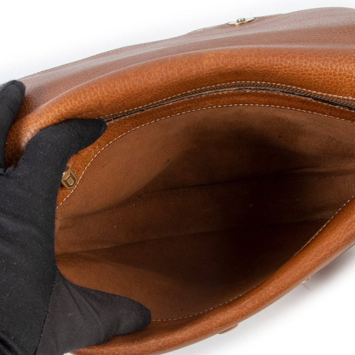Delvaux Cognac Shoulder Bag in good condition