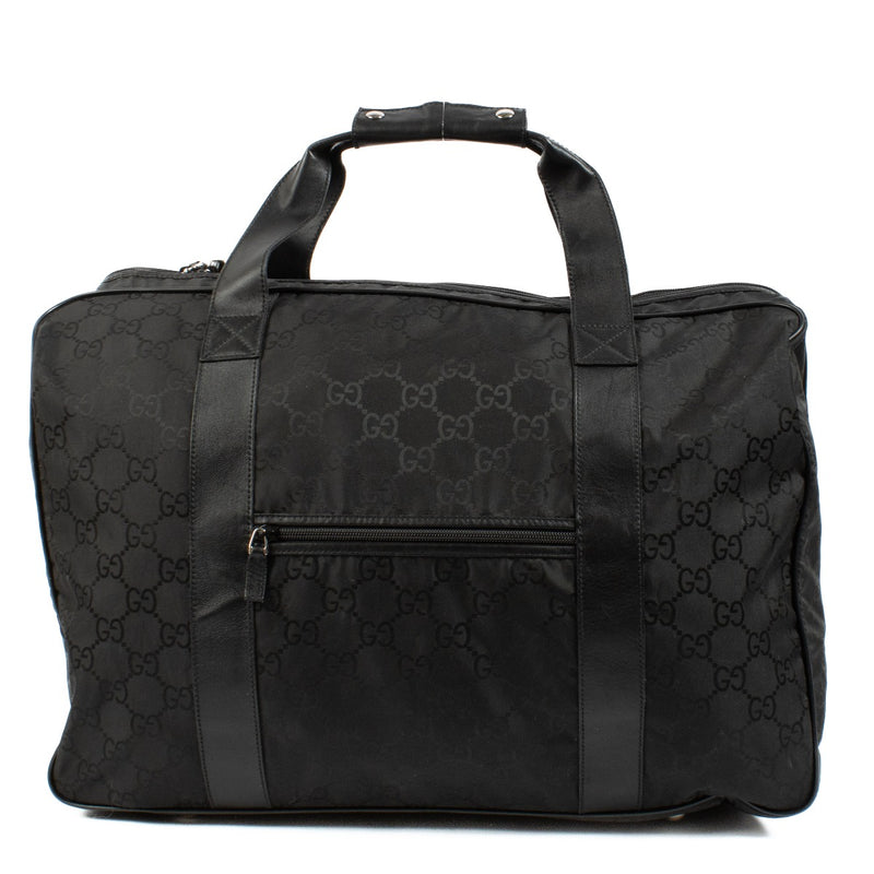 Shop 100% authentic secondhand Gucci Black GG Nylon Travel Bag on Labellov.com