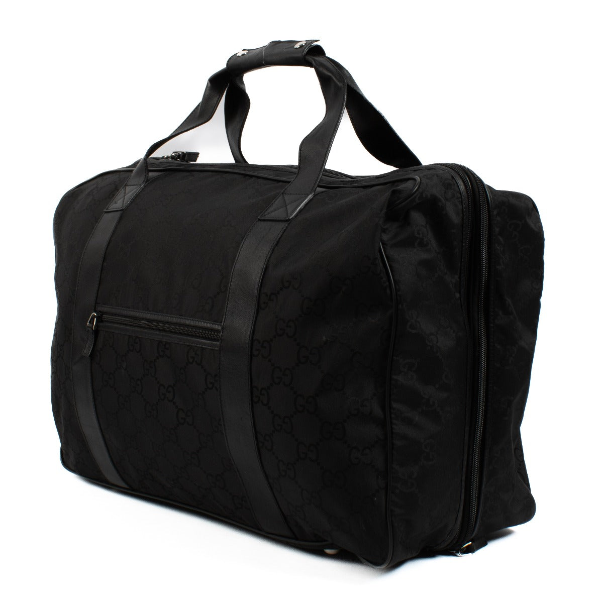 Shop 100% authentic secondhand Gucci Black GG Nylon Travel Bag on Labellov.com