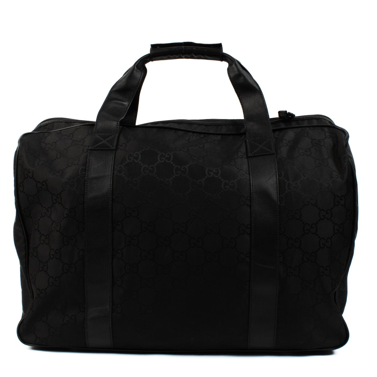 Shop 100% authentic secondhand Gucci Black GG Nylon Travel Bag on Labellov.com