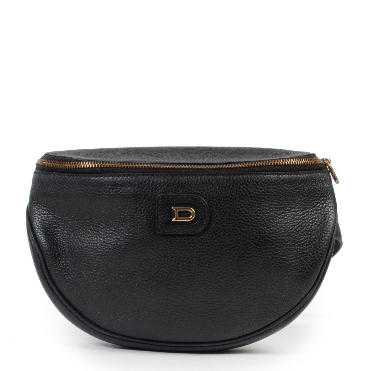 Delvaux Blue Crossbody Belt Bag get this bag in good condition at Labellov online or in store in Antwerp
