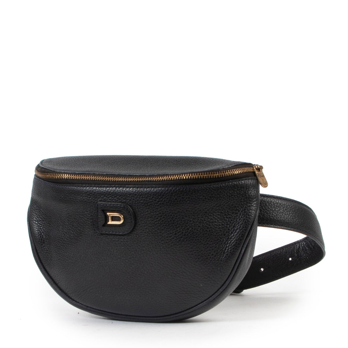 Delvaux Blue Crossbody Belt Bag