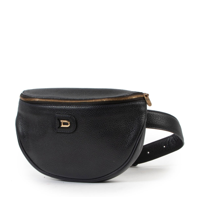 Delvaux Blue Crossbody Belt Bag