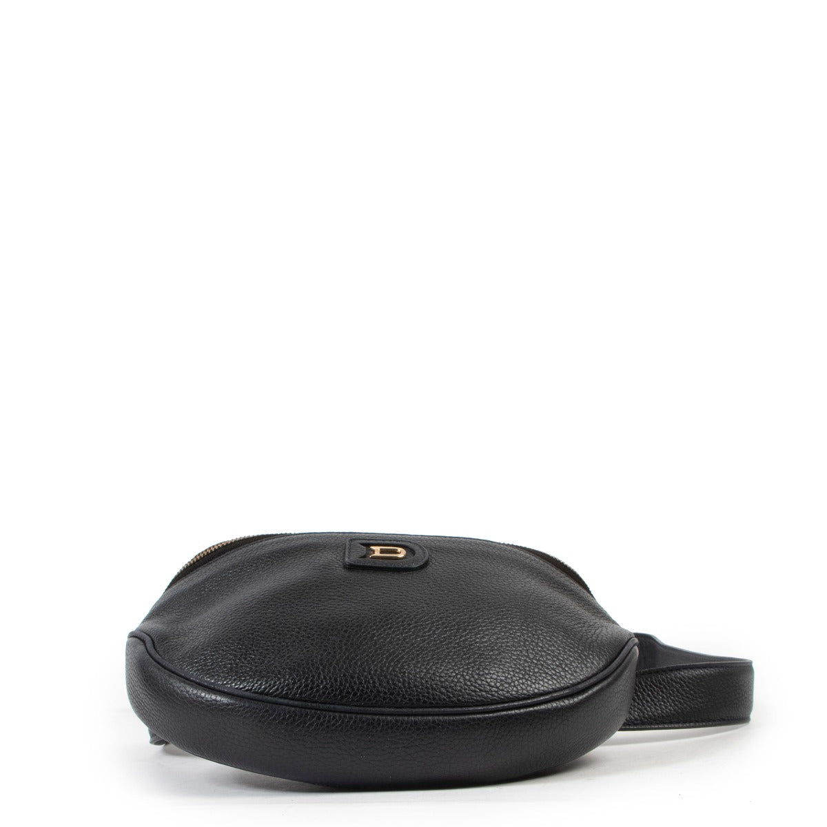 Delvaux Blue Crossbody Belt Bag get this bag in good condition at Labellov online or in store in Antwerp