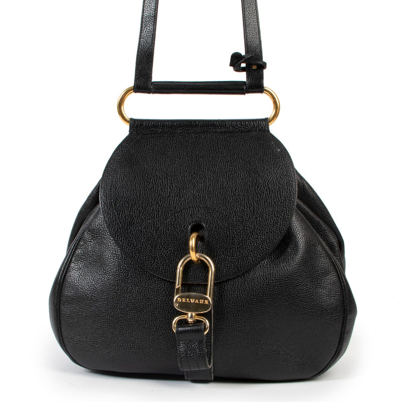 Delvaux Blue Cerceau Shoulder Bag