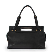 Delvaux Black Benjamin Shoulder Bag