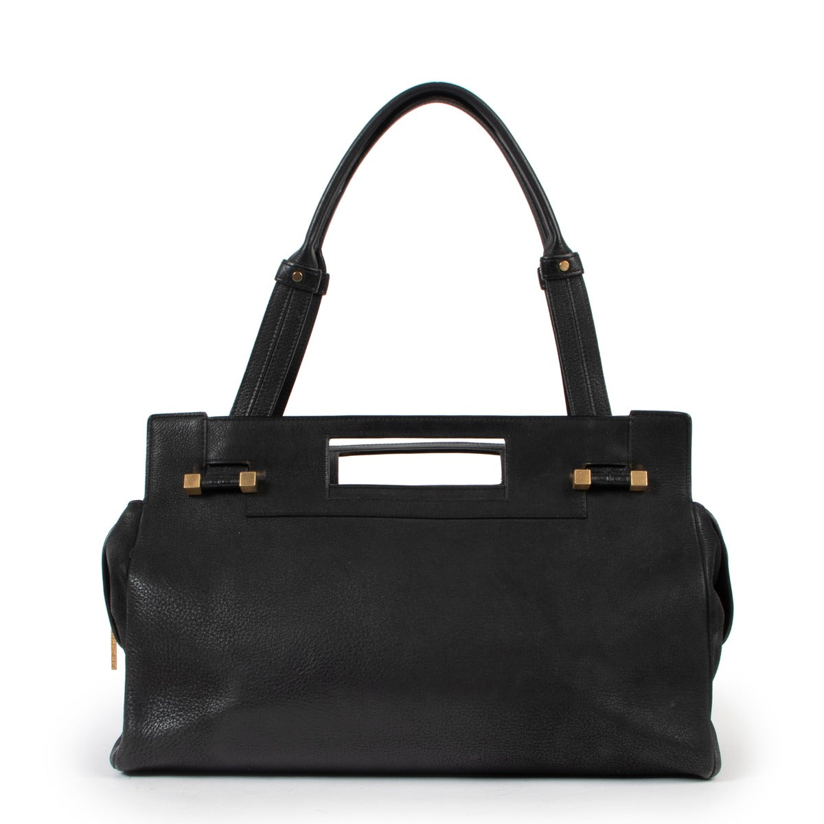 Delvaux Black Benjamin Shoulder Bag