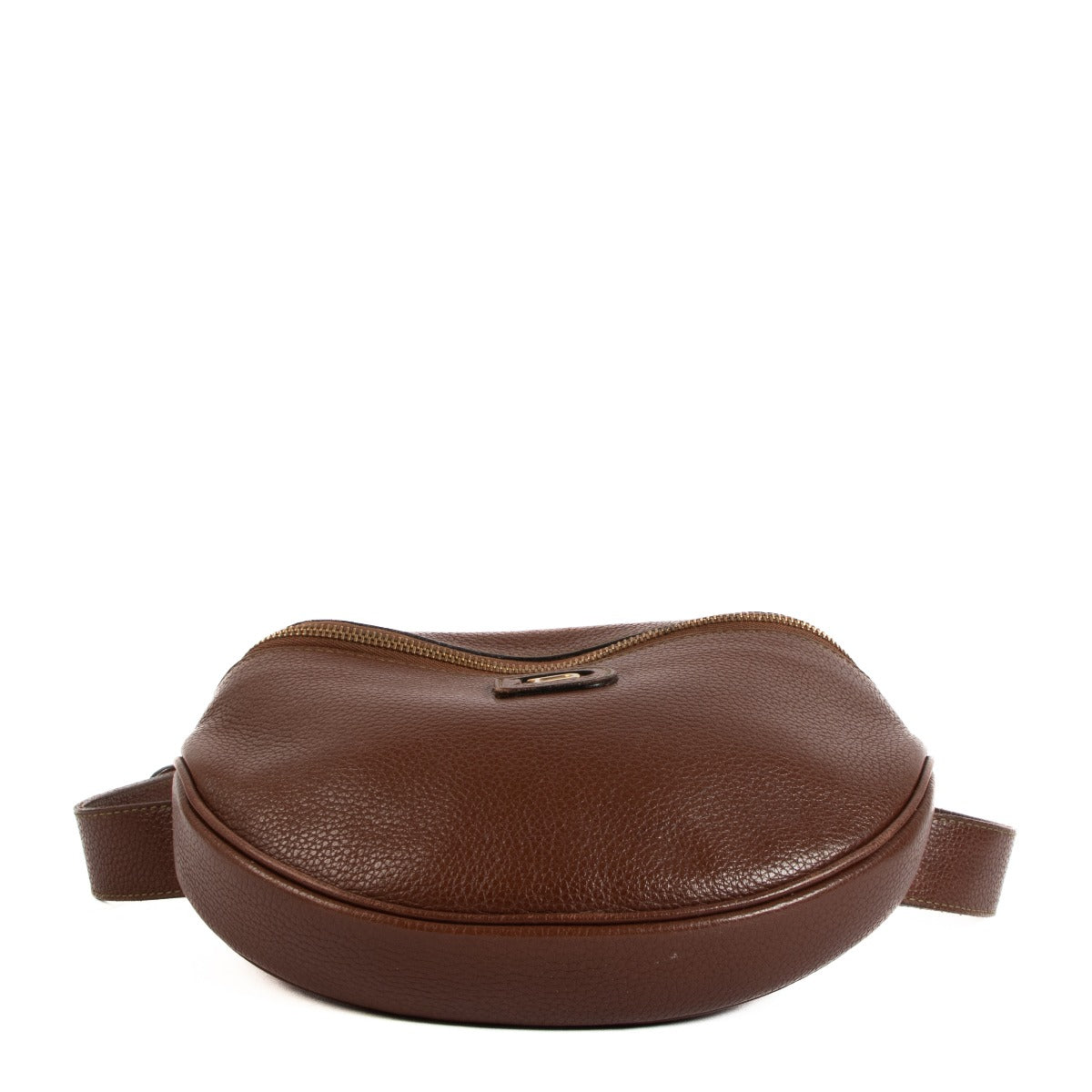 Delvaux Musette Brown Leather Belt Bag