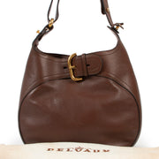 Delvaux Brown Chardonnay Shoulder Bag