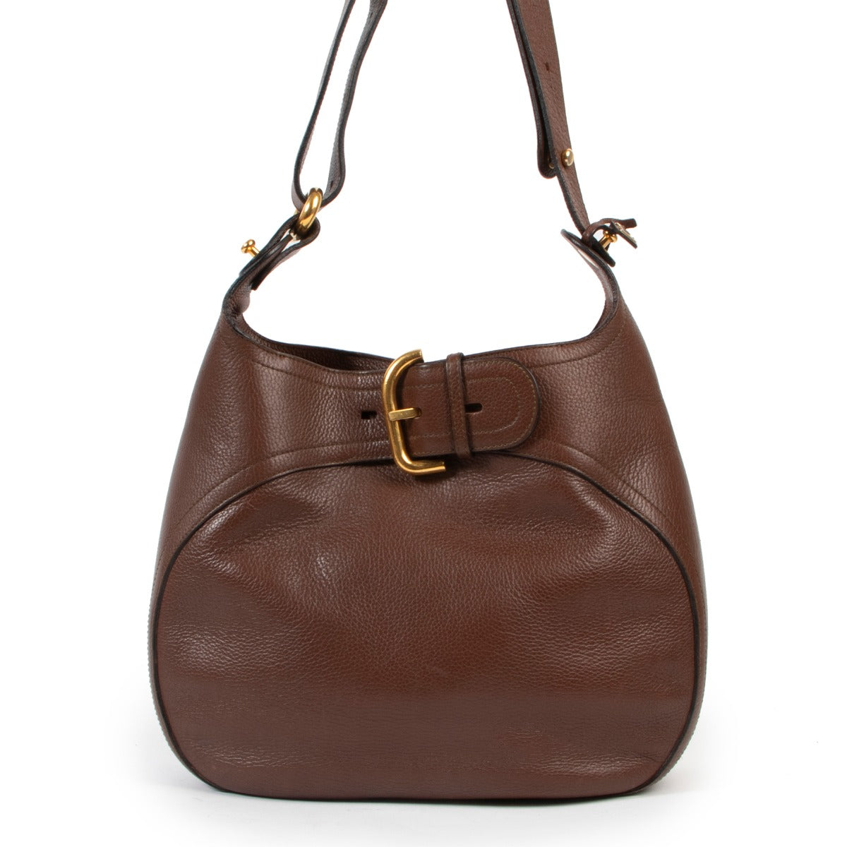 Delvaux Brown Chardonnay Shoulder Bag