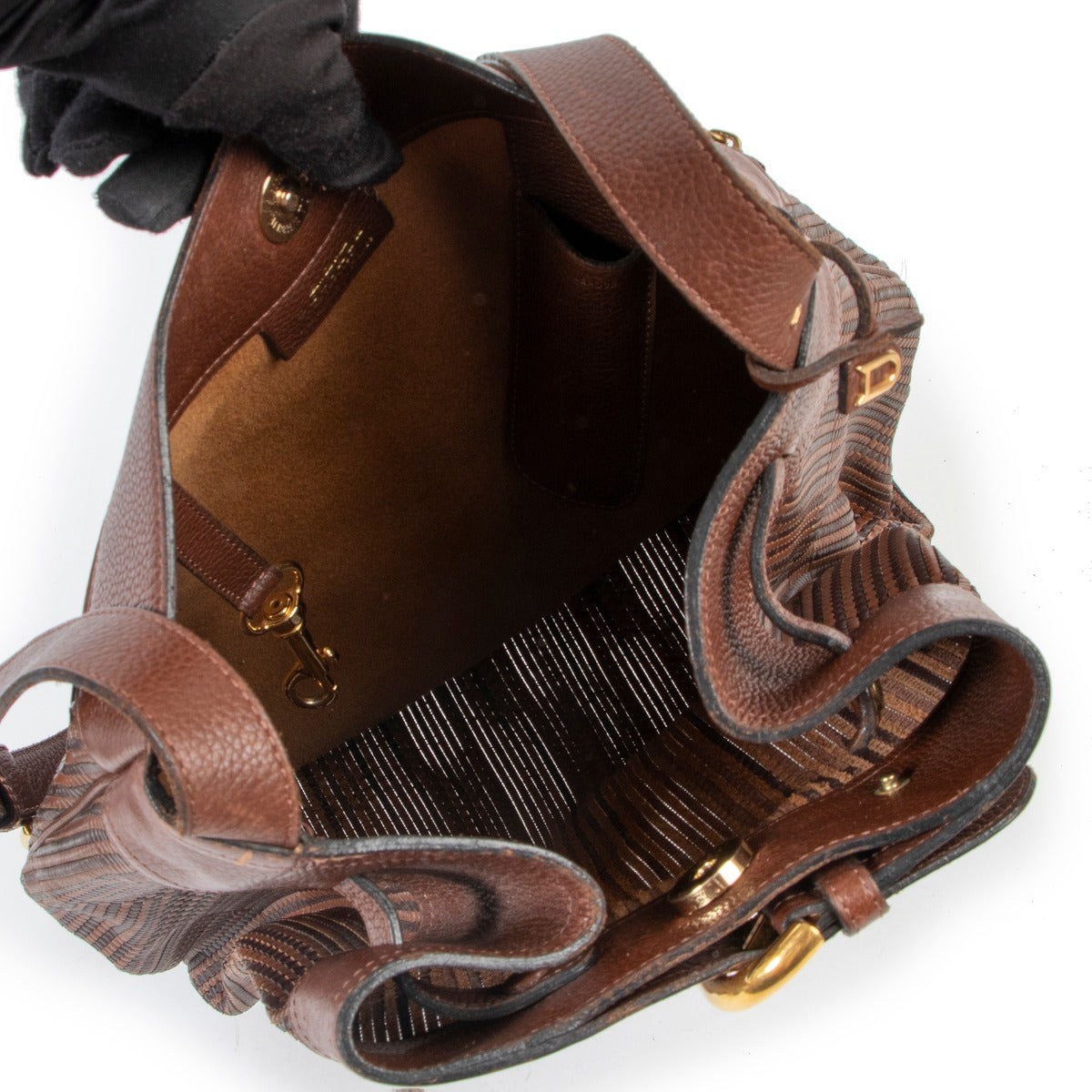 Delvaux Brown TDC Bergerac Bag online or in store
