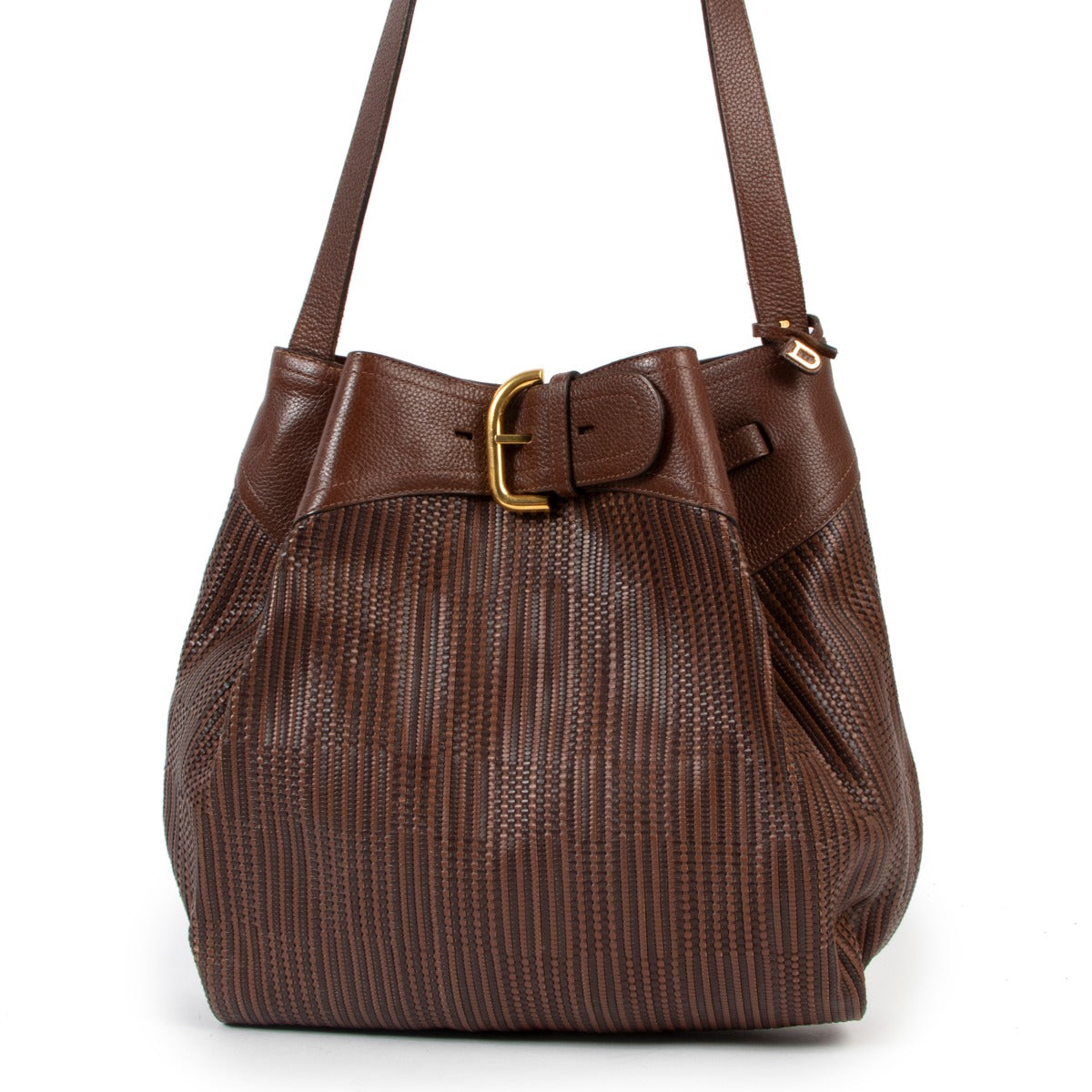 Delvaux Brown TDC Bergerac Bag