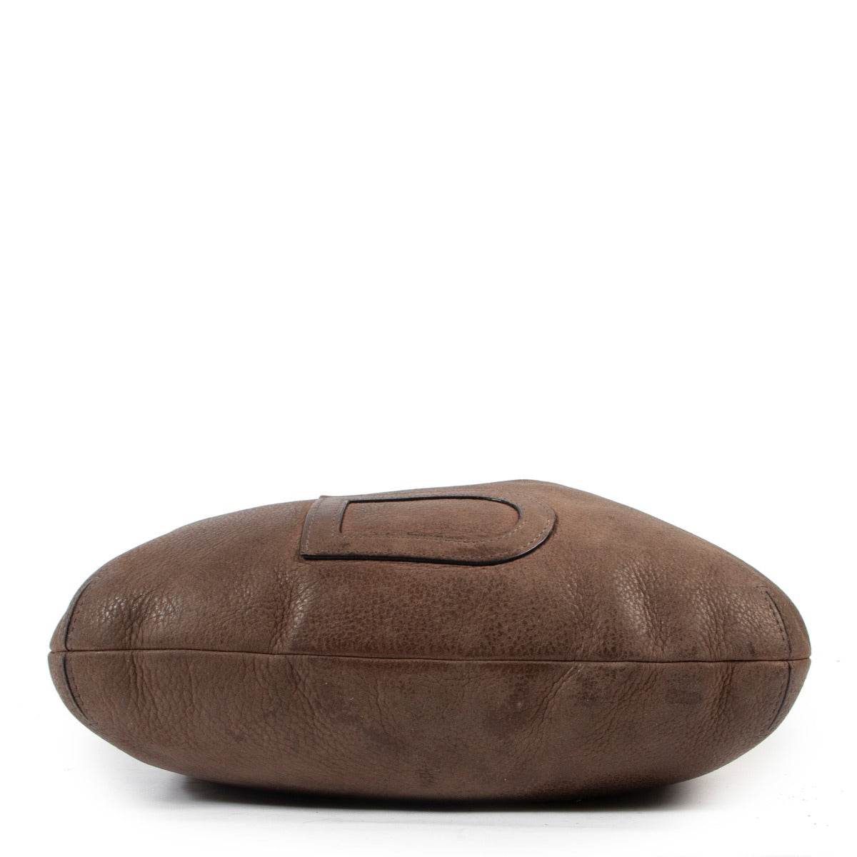Delvaux Brown Le Louise Calfskin Leather Shoulder bag at Labellov