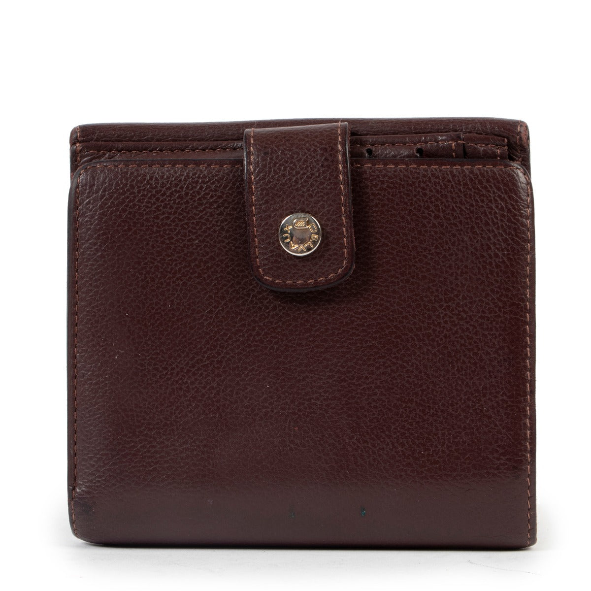 Delvaux Brown Leather Wallet