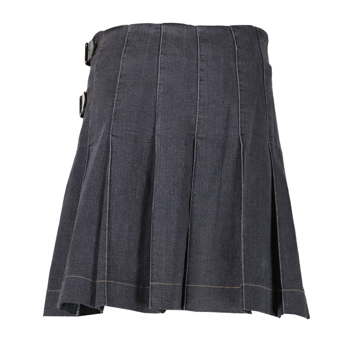 Buy online an authentic second hand Burberry London black pleated denim bottom - Size: 36 in very good condition at Labellov in Antwerp.