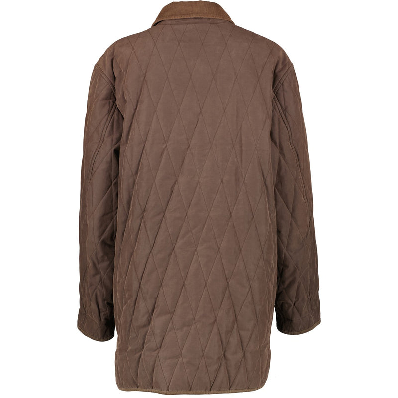 Burberry Vintage Brown Quilted Jacket
