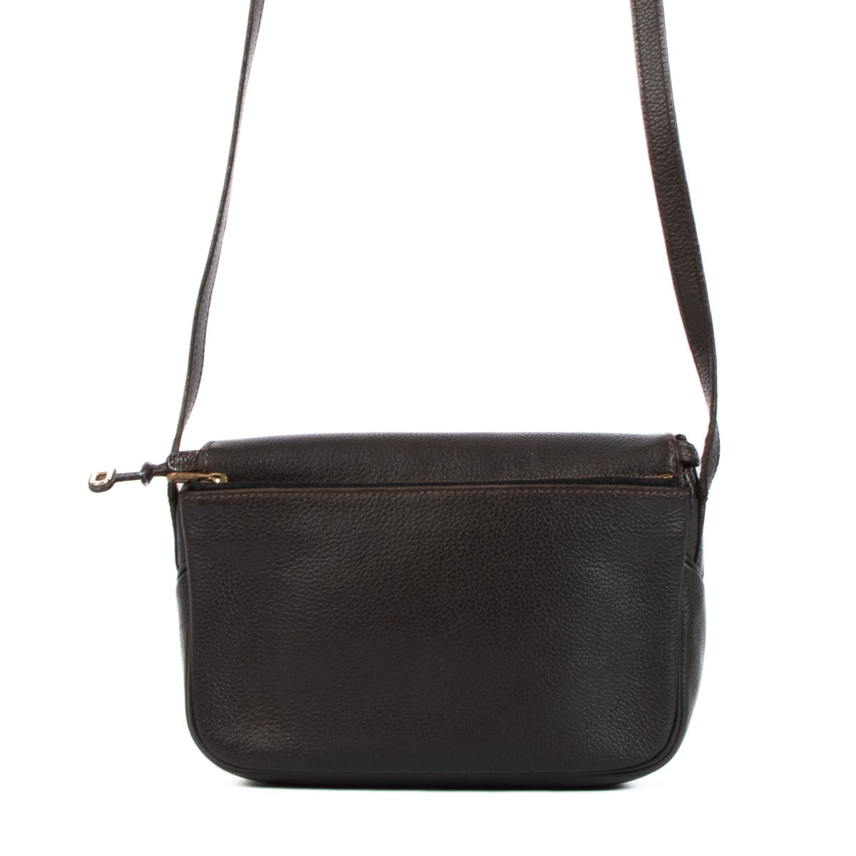 Delvaux Macao Brown Crossbody Bag