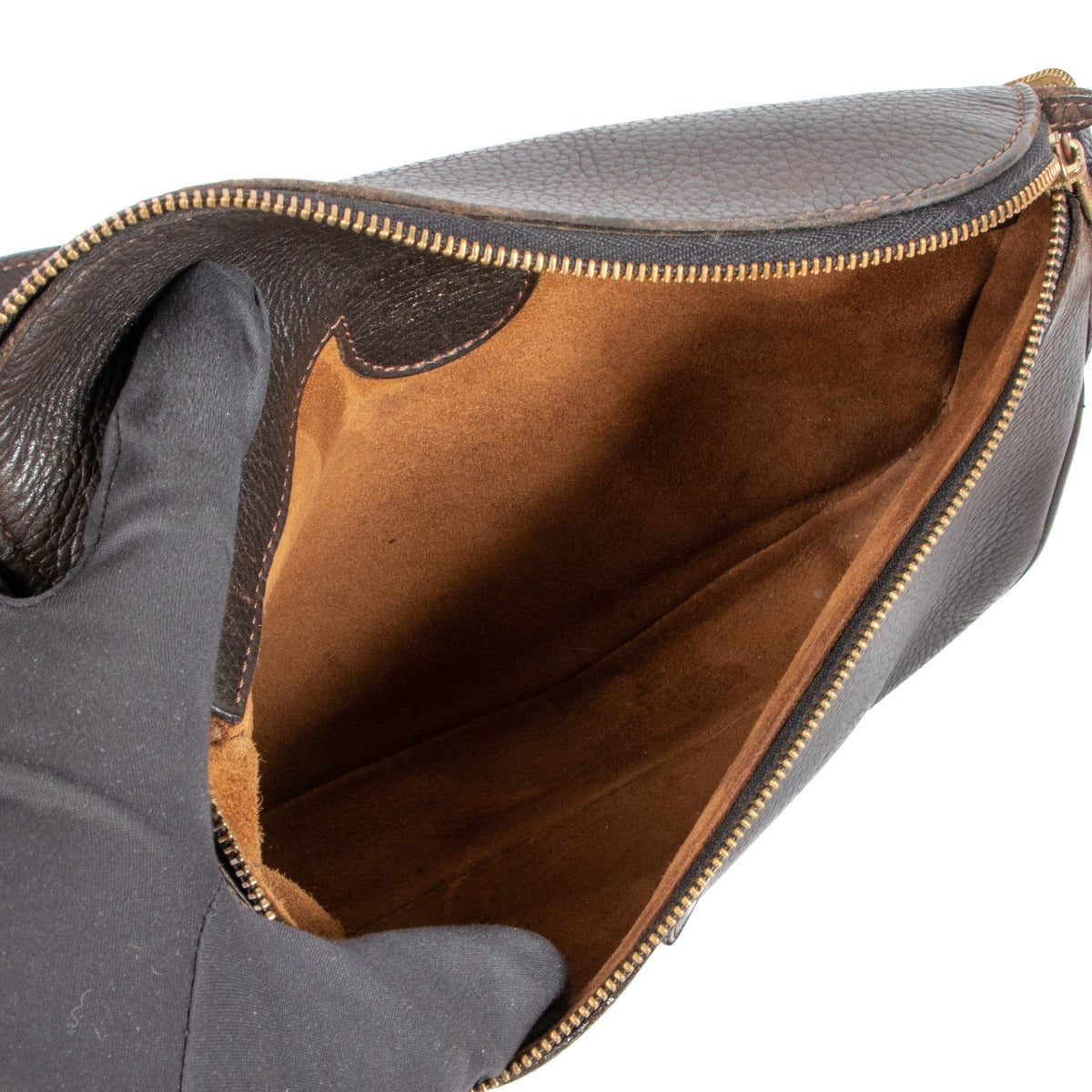 Delvaux Macao Brown Crossbody Bag