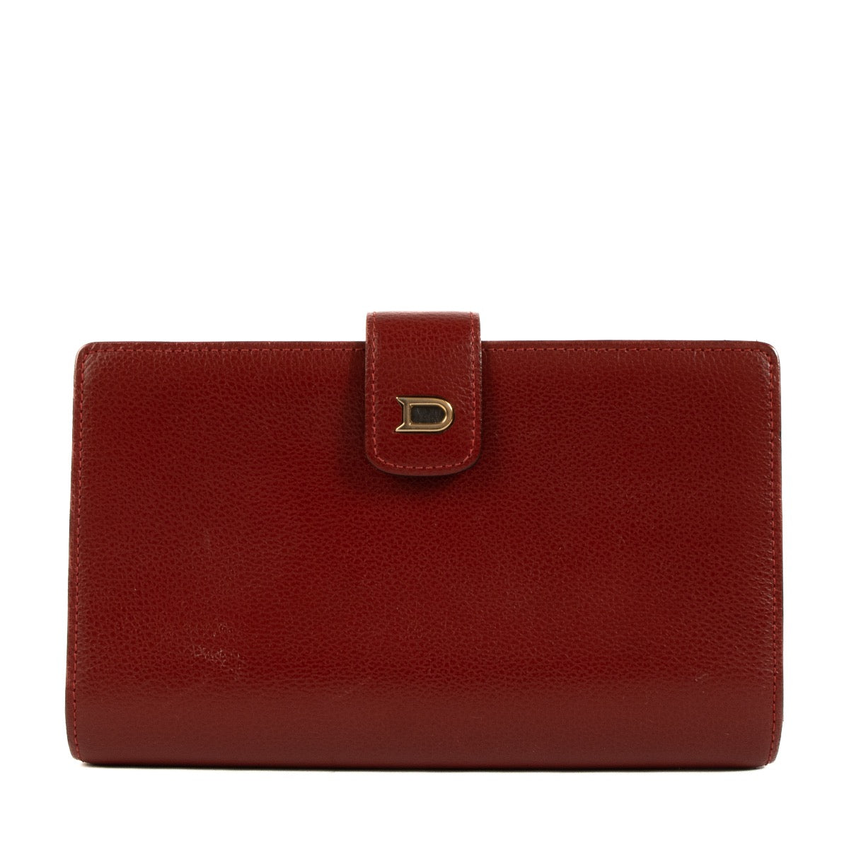 shop 100% authentic second hand Delvaux Red Long Wallet on Labellov.com
