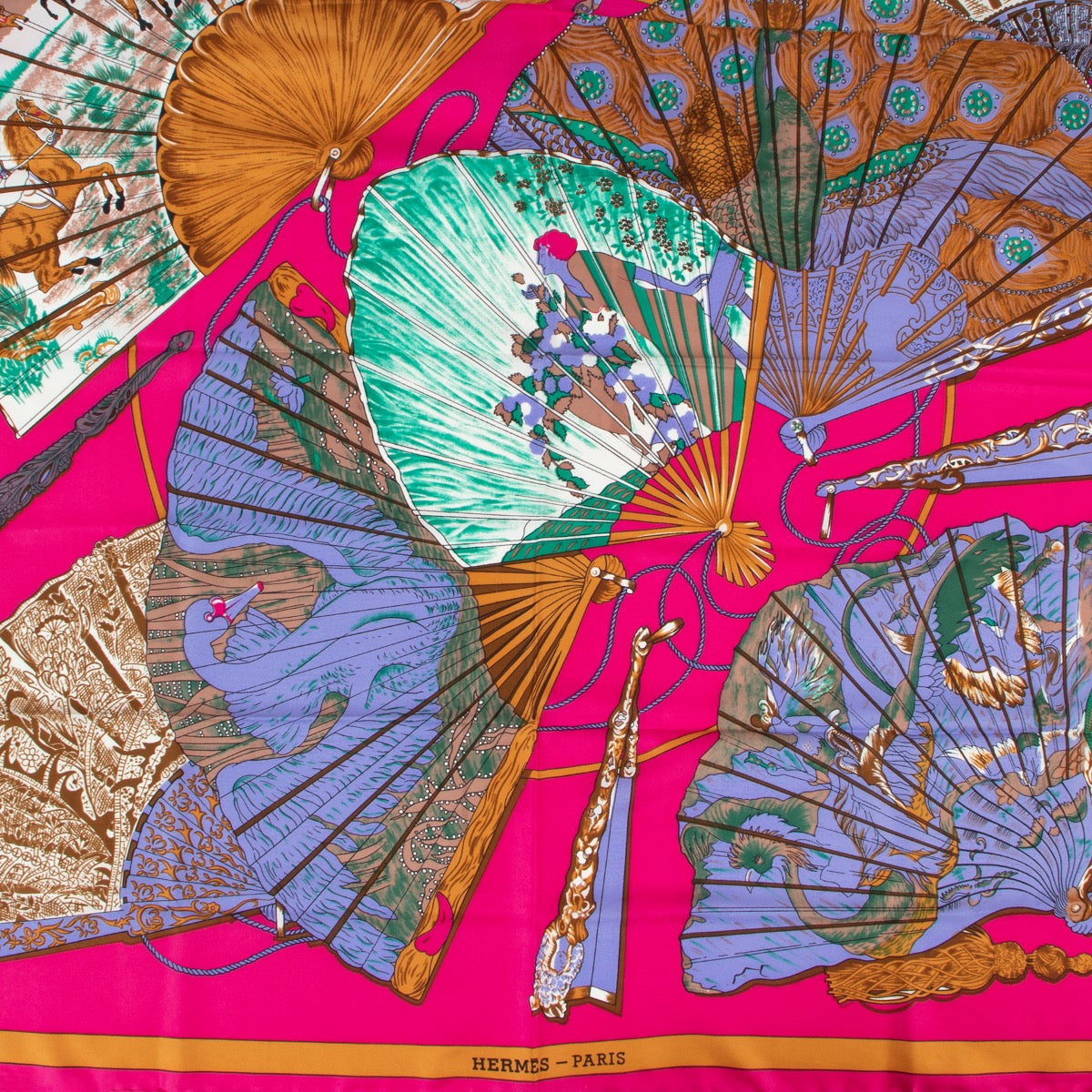 Buy Hermès Multicolor silk carré Scarf at Labellov 100% authentic and best price