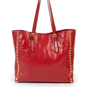 Miu Miu Shopping Fuoco Red Bag at Labellov