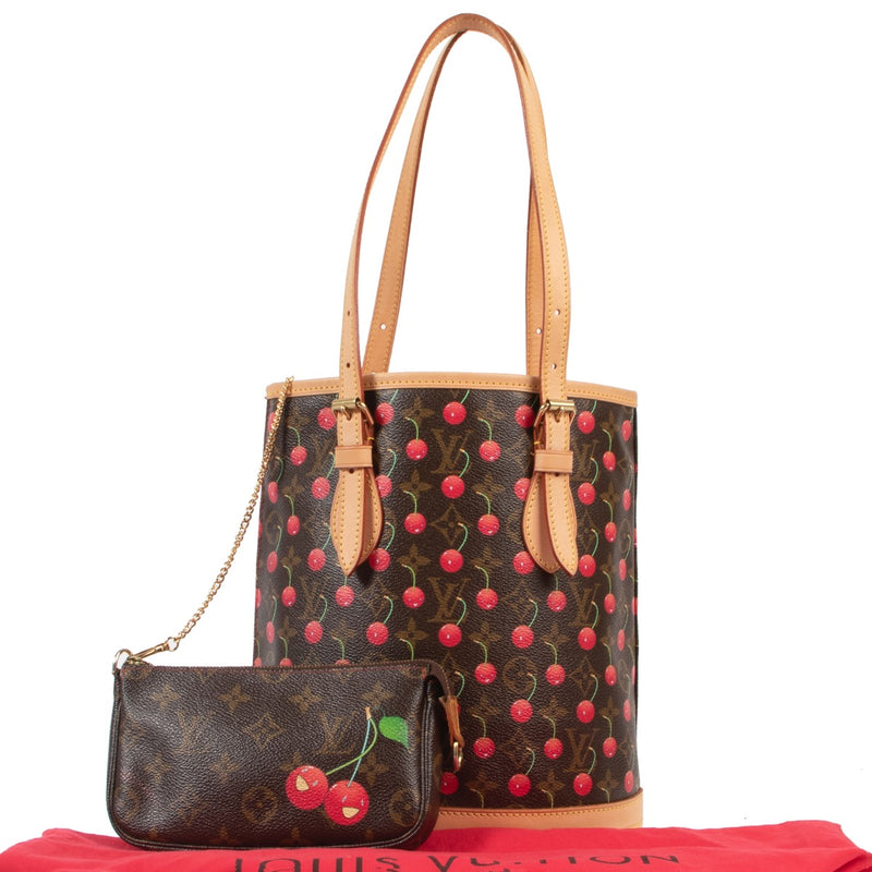 Louis Vuitton Monogram Shoulder Bag Murakami shop safe online